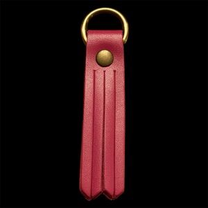 PORTLAND LEATHER Tassel Keychain Lipgloss